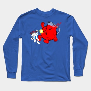 Fruit Drink Fighter - Cherry Long Sleeve T-Shirt